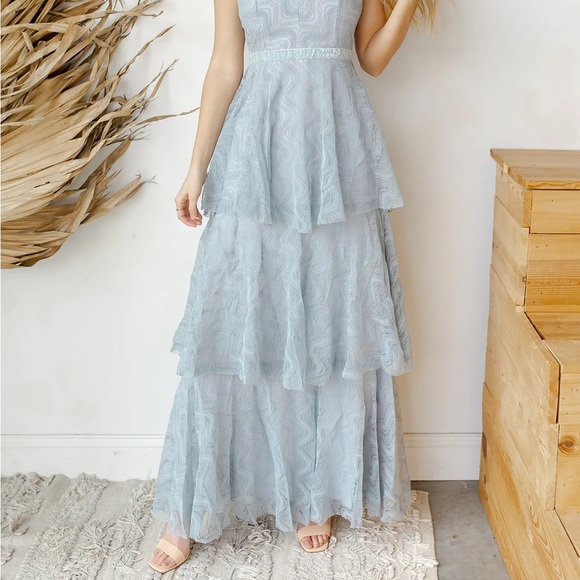Maxi Ruffled Dress - Picture 6 of 7